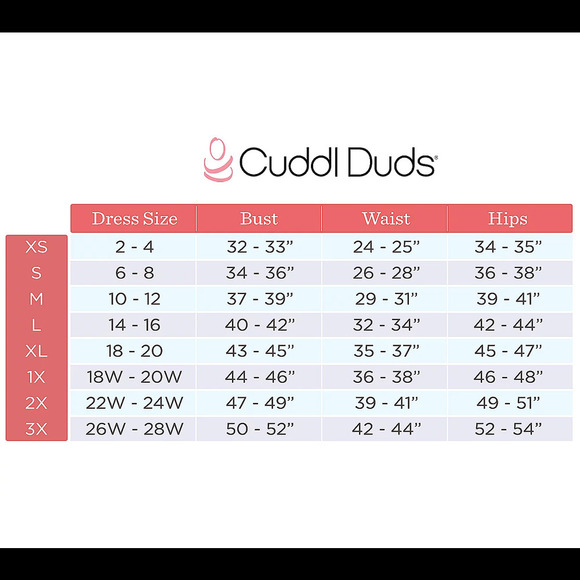 Cuddl Duds Softwear with Stretch Crew-Neck Top Blue Paisley - Regular - Picture 3 of 3